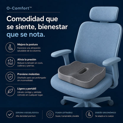 O-Comfort™ - Cojín Ergonómico